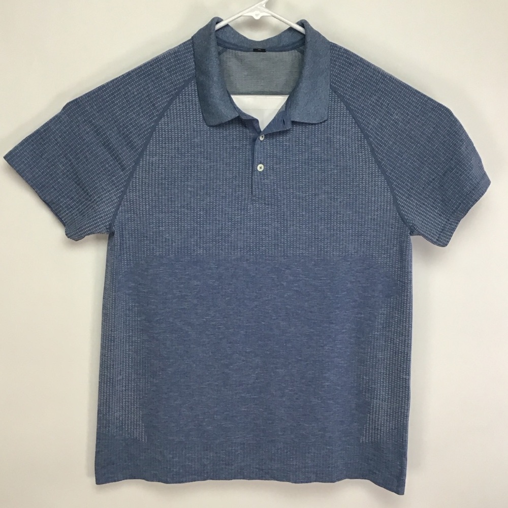 Lululemon Metal Vent Tech men’s short sleeve polo shirt XL